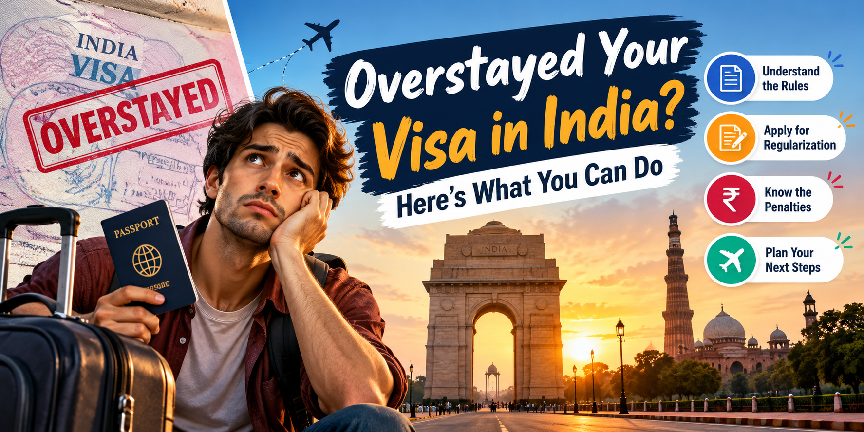 Overstayed Your Visa in India? Here’s What You Can Do